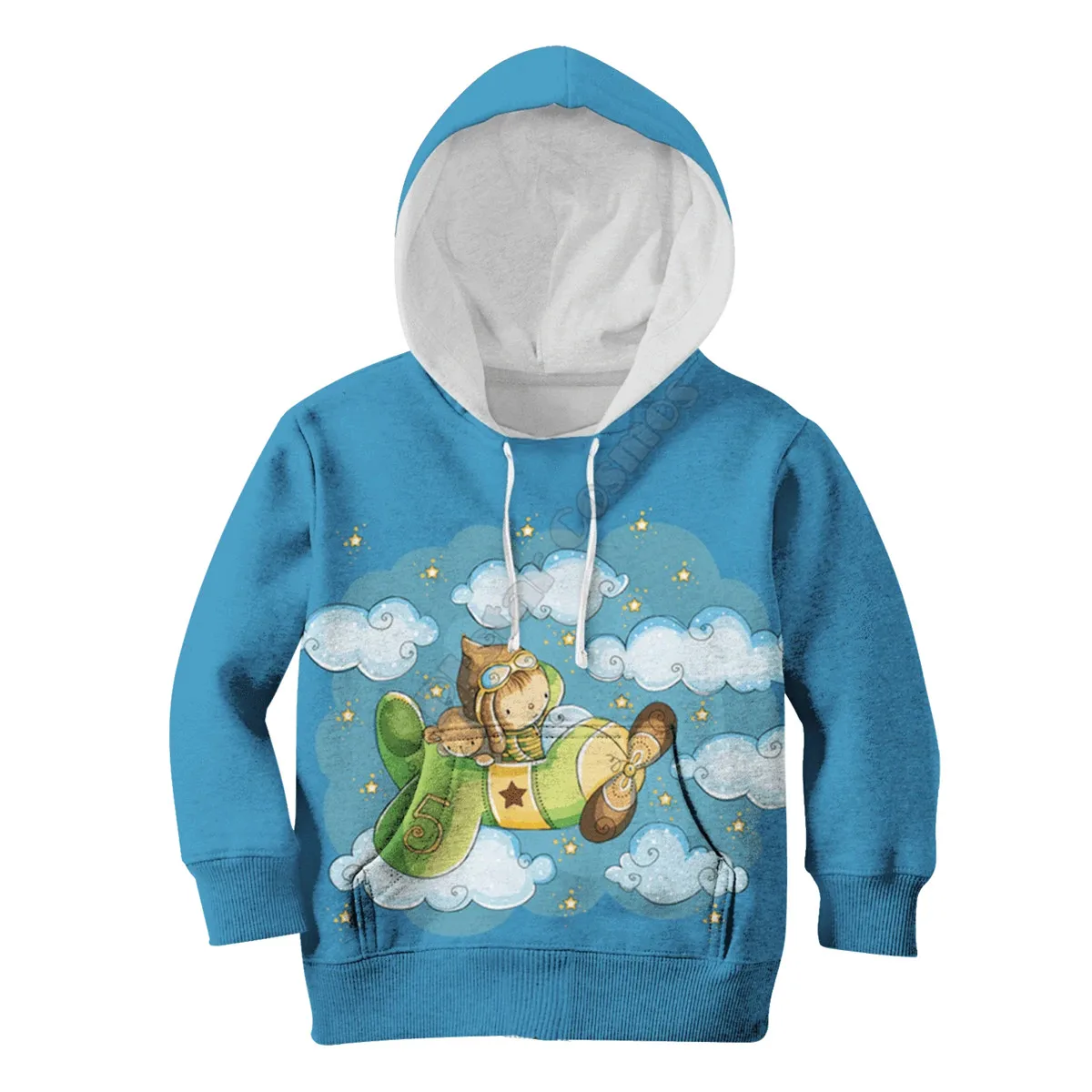 

Child Pilot Flying In The Sky 3D Printed Hoodies Kids Pullover Sweatshirt Tracksuit Jacket T Shirts Boy Girl Cosplay Costumes