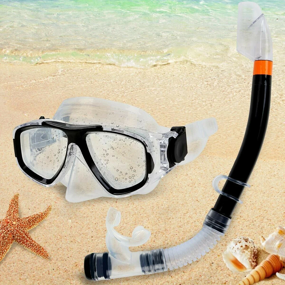 Профессиональная маска для дайвинга подводного плавания и очки ныряния плавание