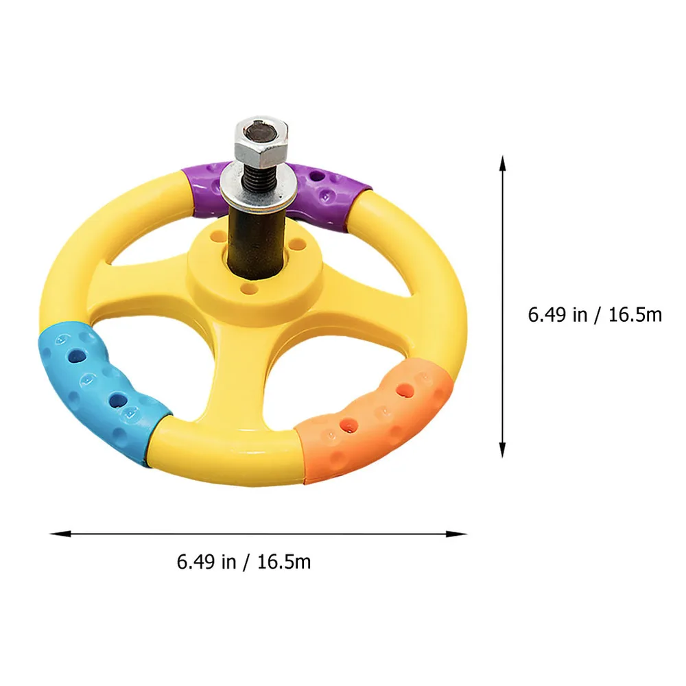 

1 Pc Kid Car Bumper Car Steering Wheel Universal Steering Wheel with Screw