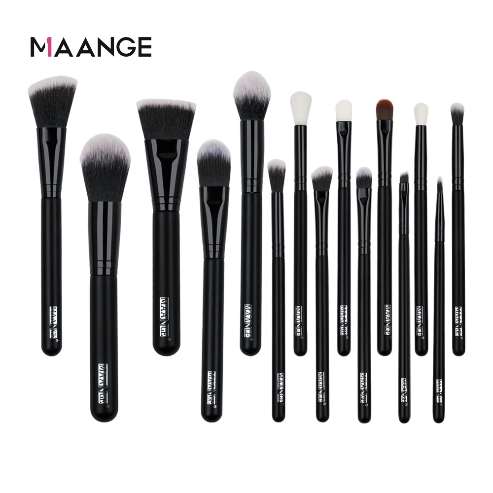 MAANGE 5/10/15/22/27 шт набор кистей для макияжа Профессиональная основа тени век