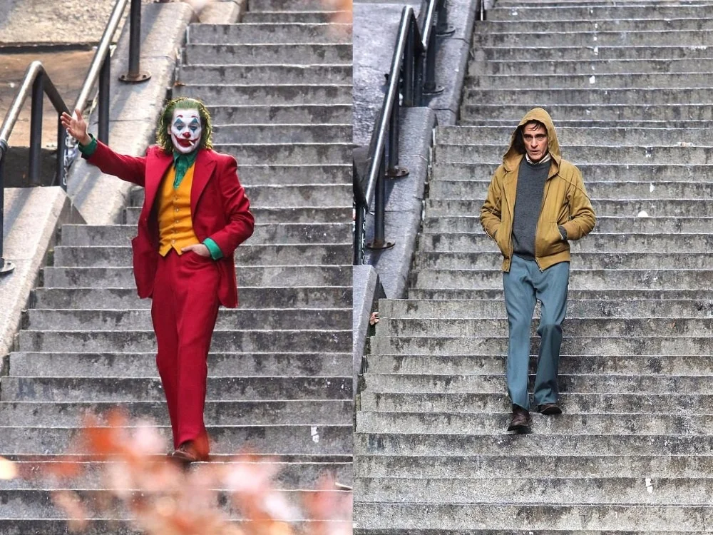 Костюм Джокера из фильма Joaquin Phoenix, костюм Артура флека, костюм Бэтмена, костюм Джокера, красный костюм, мужской костюм на Хэллоуин