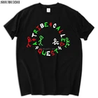 A TRIBE под названием QUEST * Логотип ATCQ рэп хип-хоп Музыка Мужская черная футболка sbz5237
