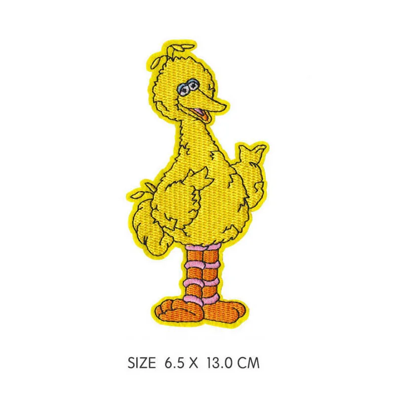 Набор из 10 символов Улица Сезам Elmo печенье монстр большая птица Эбби Зои вышитая