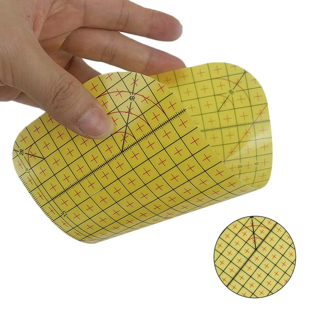 

Hot Ironing Ruler Patchwork Control Ruler Measure High Temperature Resistance Iron Rule DIY Sewing Supplies Measuring Tool