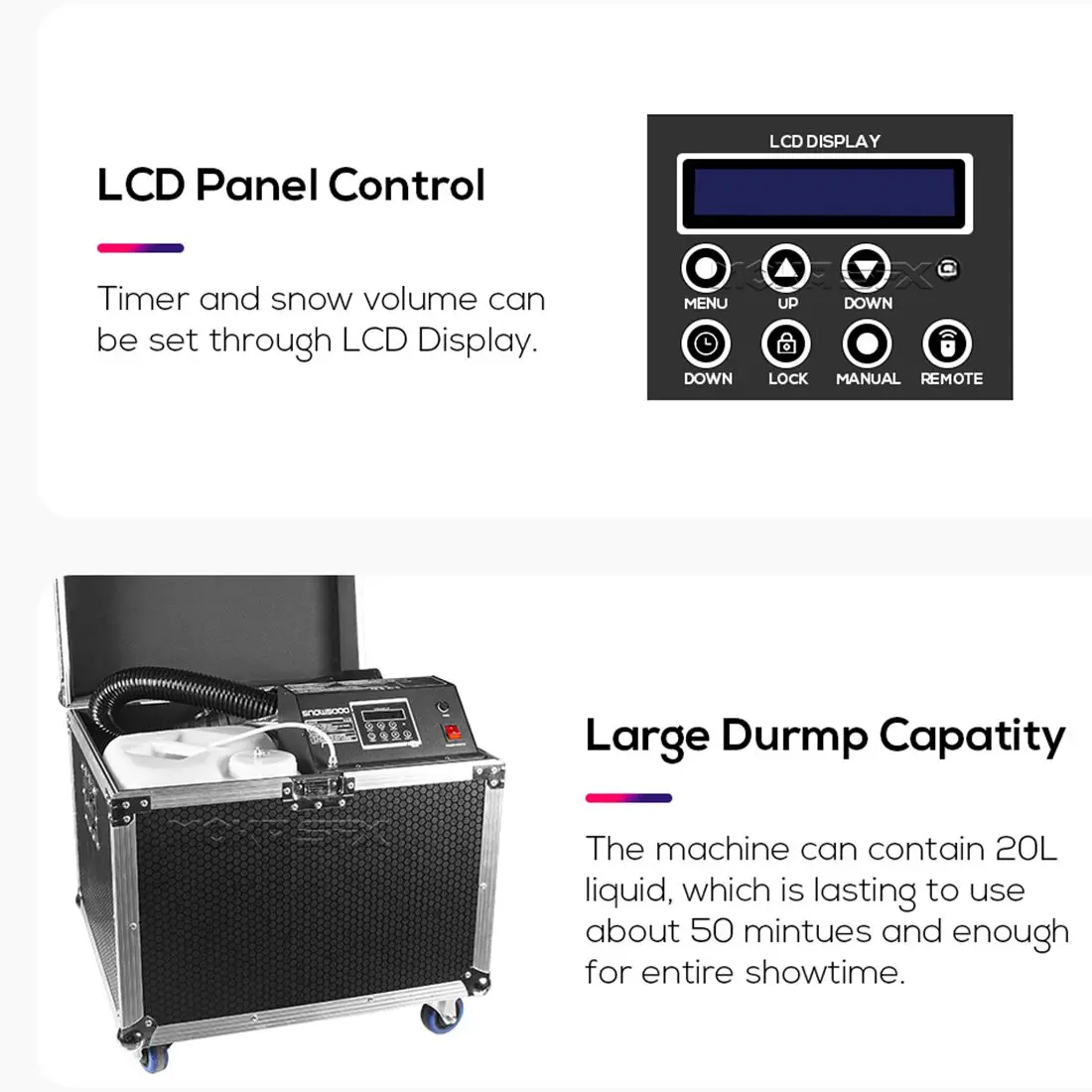 Супер Снежная машина Рождественская Машина Dmx сценическая для помещений больших