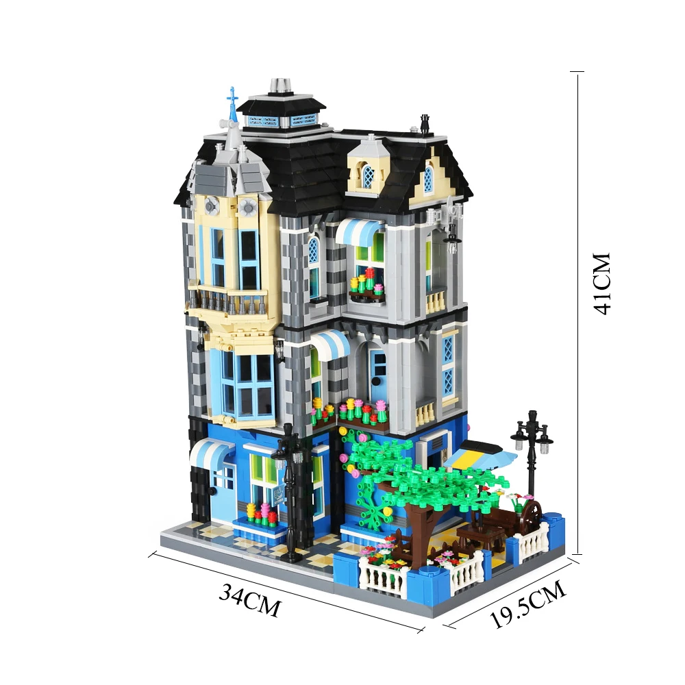 

Wange 6310 2313pcs Corner Store Mini Blocks Architecture Building Block Toys Diamond Blocks Diy Building Mini Micro Blocks