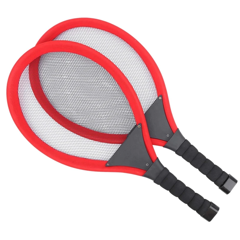 

2Pcs Flexibility Capable Switchable Badminton Racket Racket Set Glowing Badminton Racket Family for Basic Training