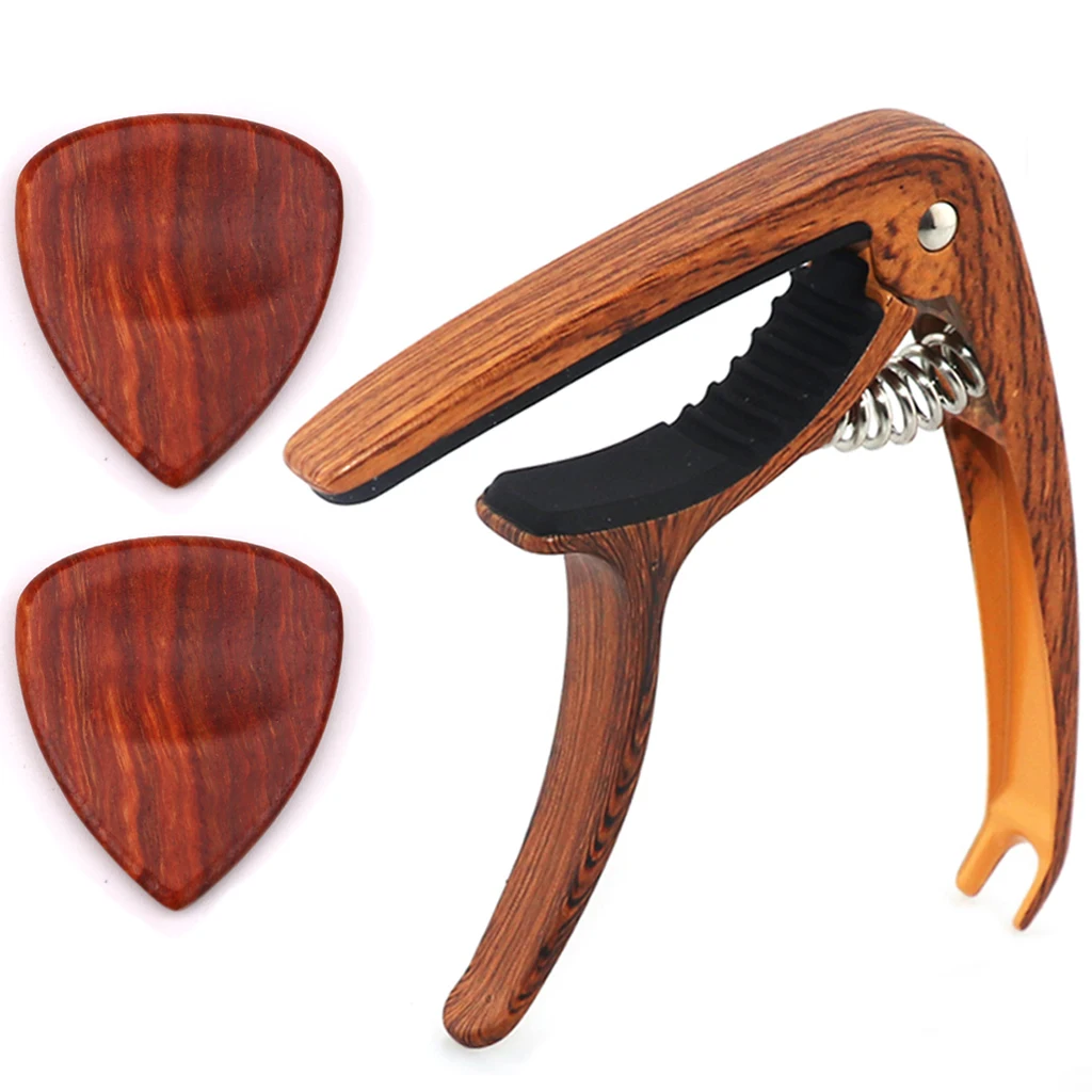 3 шт./компл. деревянный зажим для гитары Capo Paddle набор народная Классическая