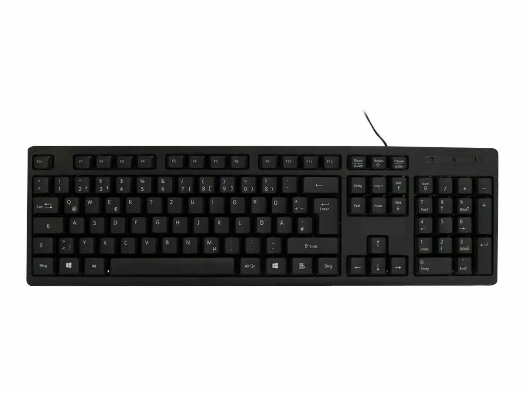 

Inter-Tech K-118 Keyboard USB QWERTZ retail 88884095