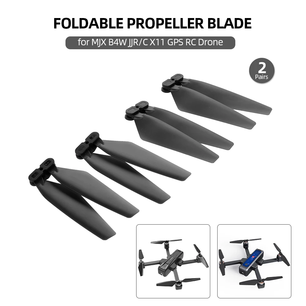 Оригинальный складной пропеллер B4W для MJX X11 EX3 D88 GPS RC Wifi FPV Drone запасные части