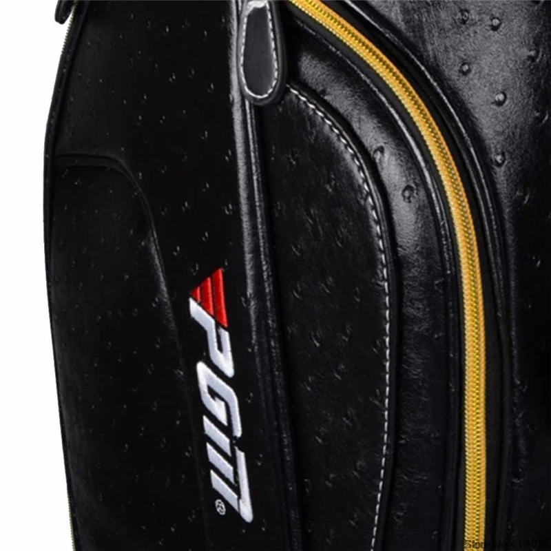 Pgm сумка для гольфа из искусственной кожи для мужчин, стандартная водонепроницаемая сумка для гольфа, сумка для тренировок, многофункциональная сумка для гольфа ts D0083