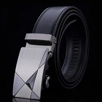 new style mens belt high quality business automatic buckle alloy belt leisure business luxury brand design trouser belt head