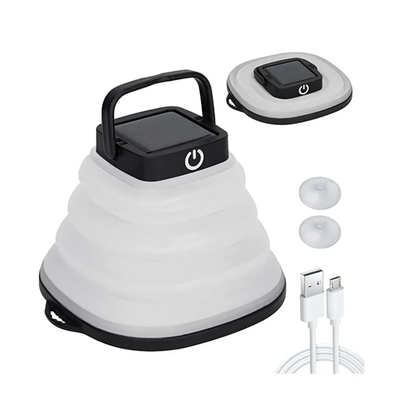 Складной светодиодный светильник для кемпинга выдвижная портативная лампа