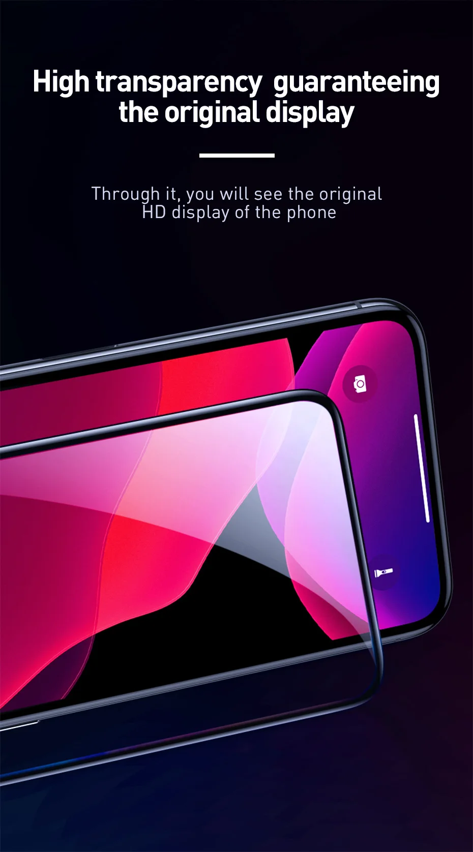 Baseus 0,3 мм защита для экрана для iPhone 11 защитное стекло закаленное стекло для iPhone 11 Pro Max стекло 2 шт. и инструмент