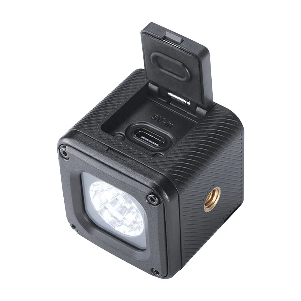 

Портативная Водонепроницаемая подводная лампа для пляжной фотосъемки (черная)