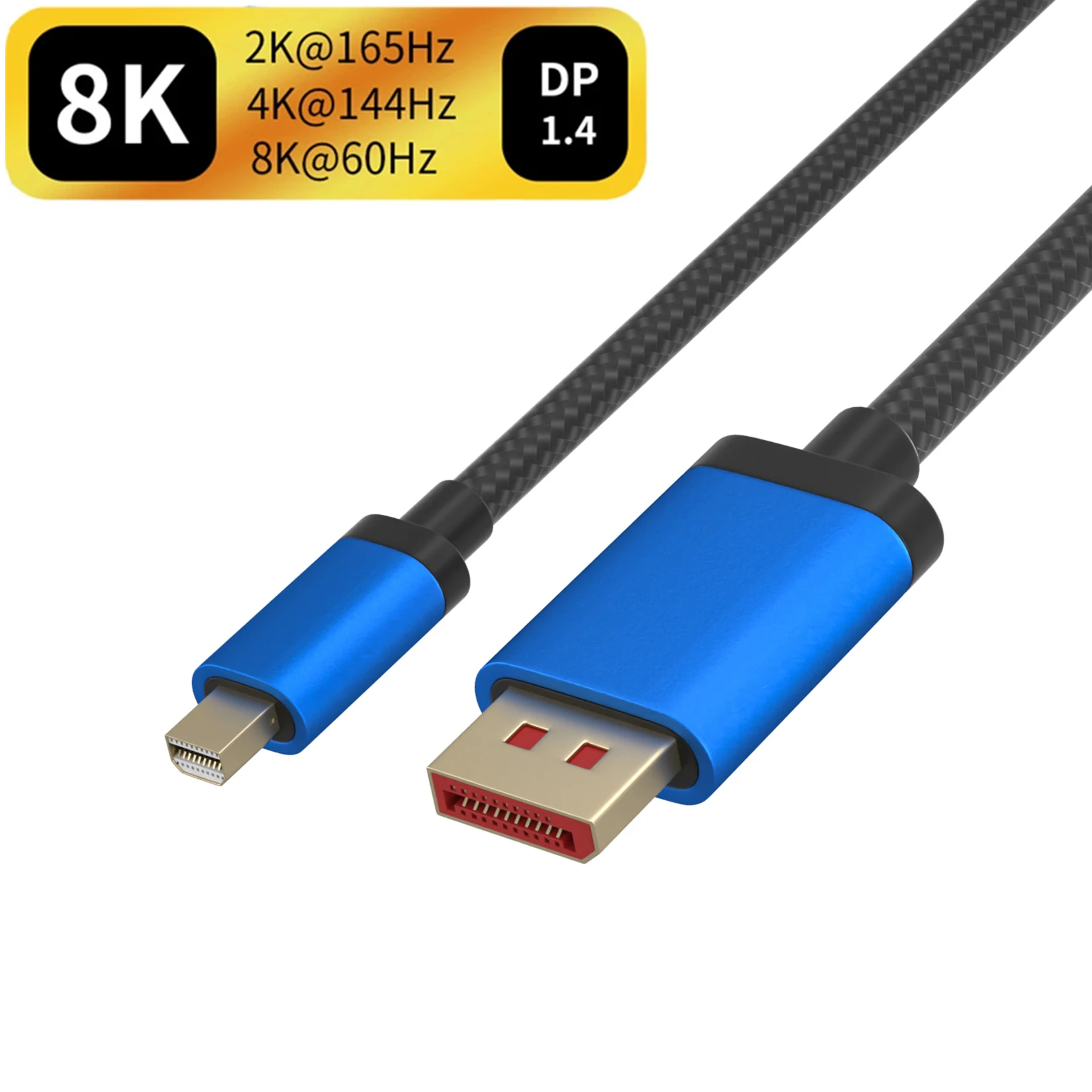 Кабель Mini Displayport 1,4, 8K 
