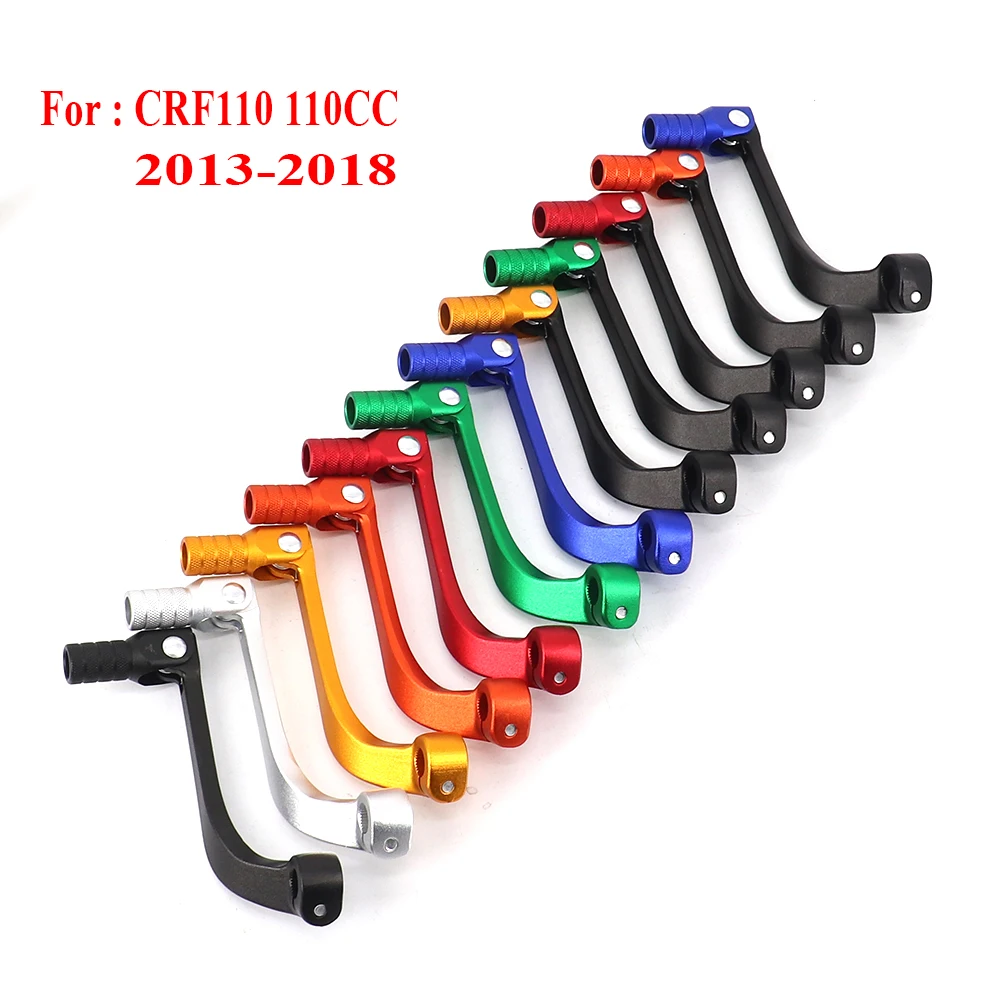 

Motorcycle CNC Aluminum Folding Gear Shift Lever For HONDA CR CRF110 3-18 2013 2014 2015 2016 2017 2018 Dirt Bike Pit Bikes