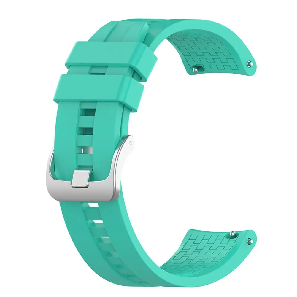 Tiffany Blue 22 мм силиконовый ремешок для часов Ремешок для huawei Watch GT Active huawei часы волшебный браслет аксессуары - Цвет ремешка: Tiffany Blue