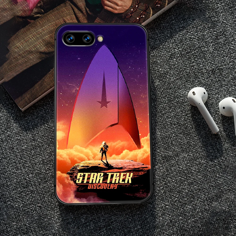 

Star Trek Phone Case Cover Hull For HUAWEI honor 7a 8 8s 8a 8x 9 9x 10 20 i Lite Pro black Hoesjes Luxury Coque Silicone Cell