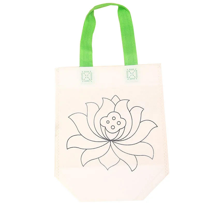 Lotus Новые дети мальчик девочка DIY Рисование ремесло цветной мешок дети обучение Развивающие игрушки для рисования с безопасной нетоксичной водой ручка подарки - Цвет: Lotus