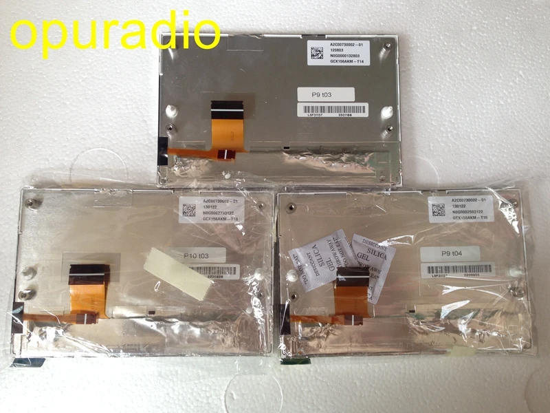 Оригинальный 7-дюймовый ЖК-дисплей LAM070G004A A2C01287600-01 GCX156AKM-E GCX156AKM-T15 для Peugeot 208 GPS DVD