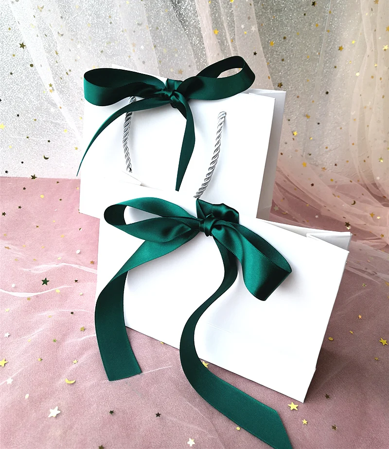 

10pcs/lot Portable Party Wedding Favor Gift Boxes Chocolate Treat Candy Gift Bag Baby Shower Birthday Party Decoration