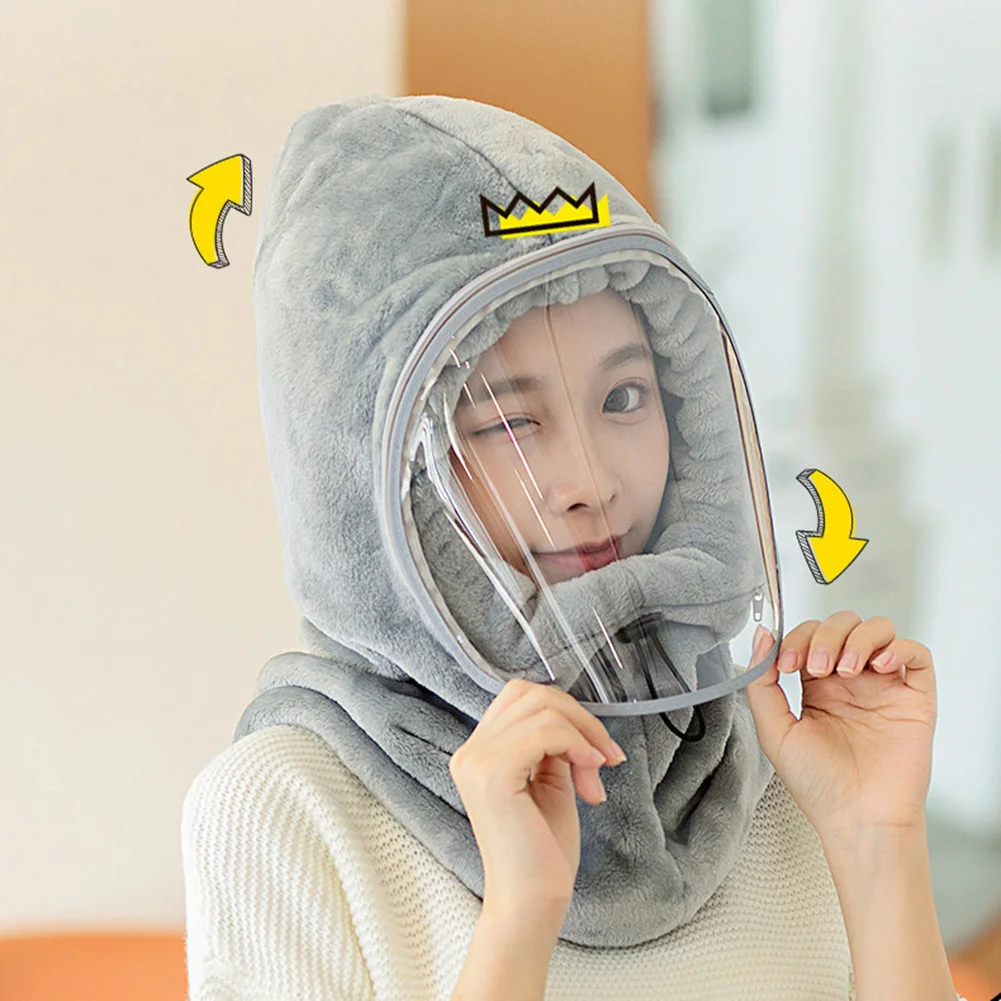 

Зимний флисовый велосипедный капюшон Балаклава шапка многофункциональная Ветрозащитная маска на все лицо Чехол для мужчин женщин мужчин п...