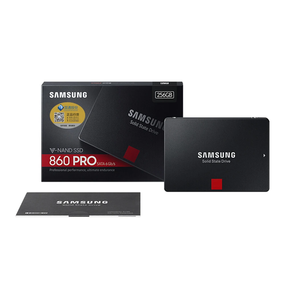 SAMSUNG 100% оригинал 860 PRO SSD 256GB ТБ 521GB unidad de disco interna estado sólido SATAIII almacenamiento grande para
