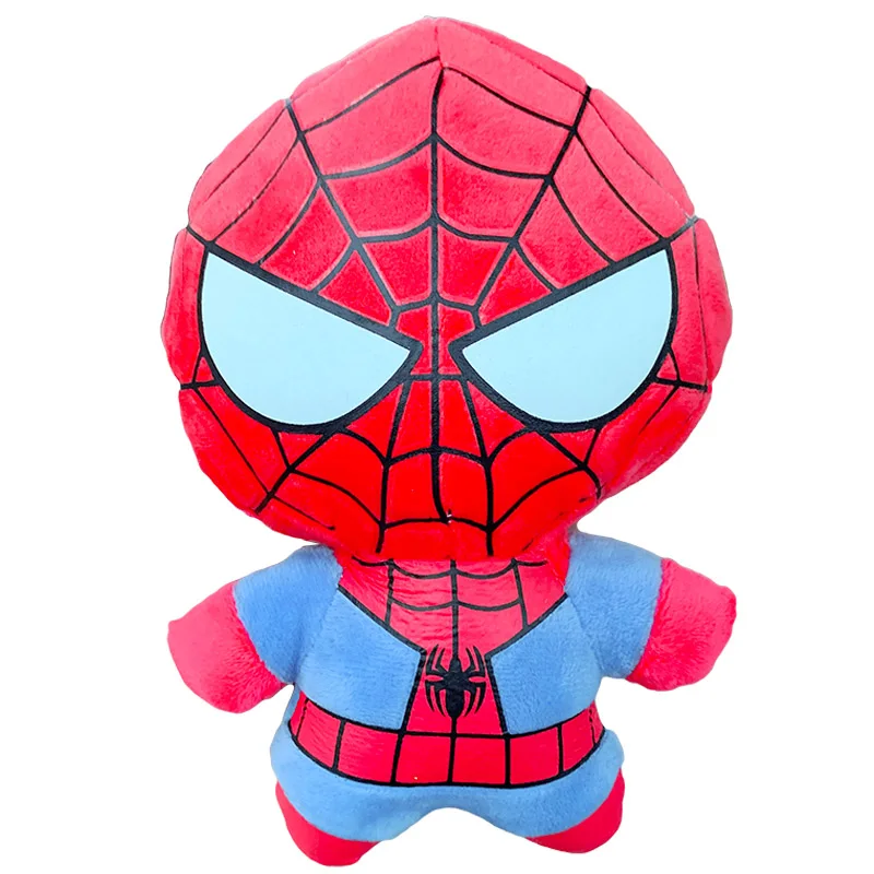 10 см/20 см Jumbo Marvel Герой плюшевая игрушка Человек-паук Капитан Железный человек Халк плюшевая Милая мультяшная кукла для детей Рождественский подарок игрушка