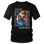 Cowboy Bebop Фей на День святого Валентина, Мужская футболка, Модная хлопковая футболка с коротким рукавом с рисунком из Аниме Манга Футболка Уникальная футболка