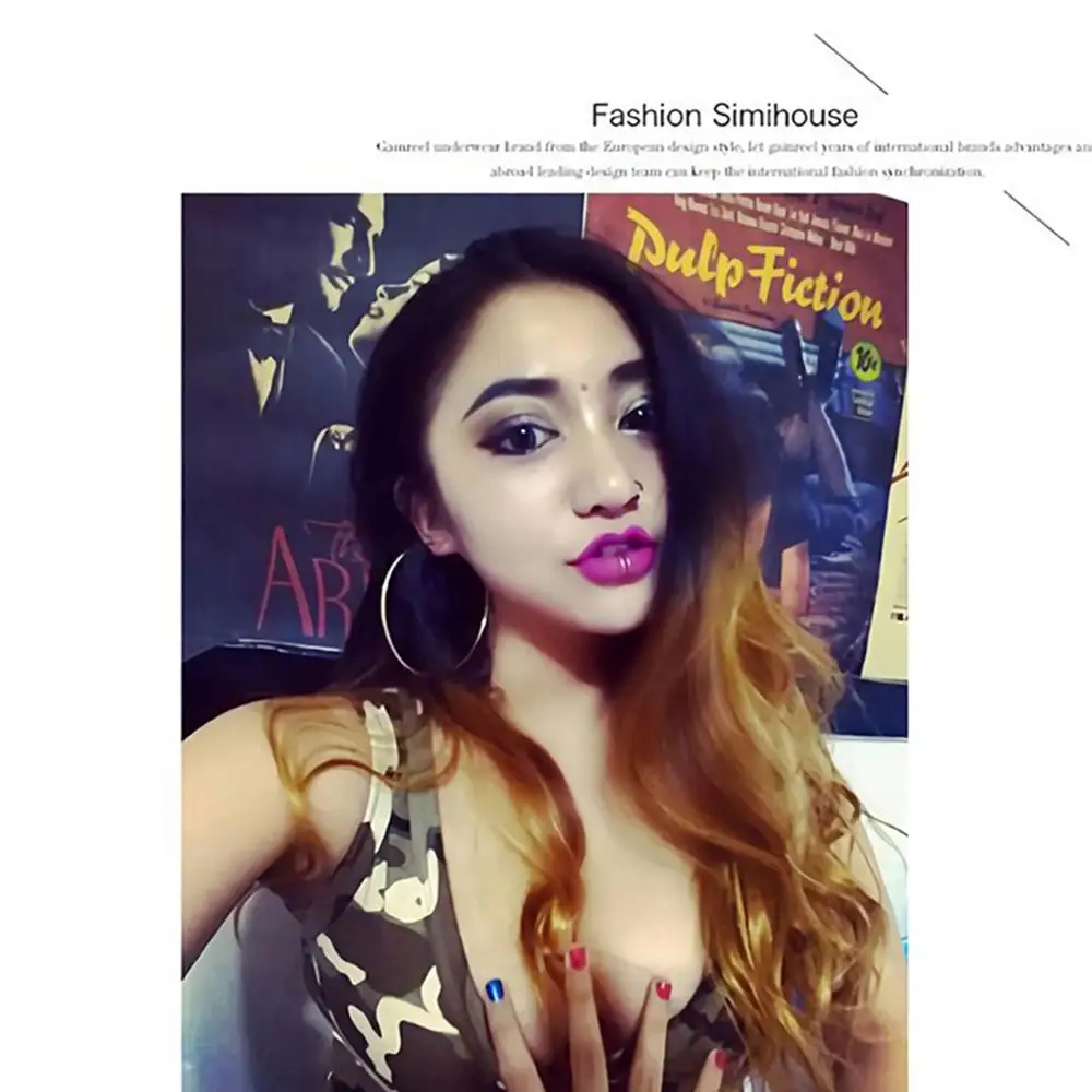 Комплект из 2 предметов простой Для женщин кольца в виде губ медицинская