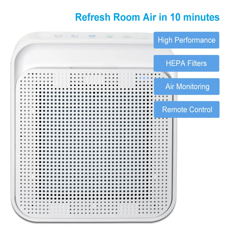 Домашний очиститель воздуха CRP181 с дистанционным управлением HEPA и отрицательными