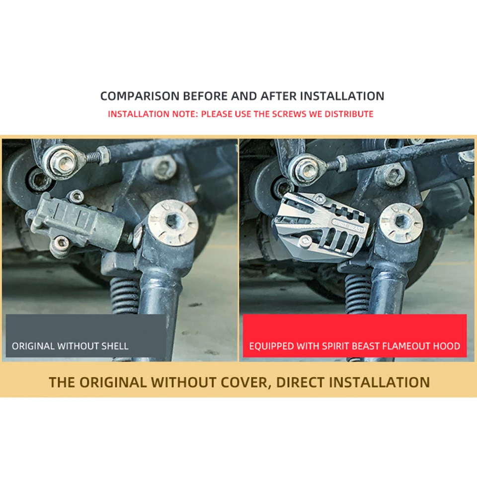 Spirit Beast универсальное мотоциклетное устройство с защитой от пламени