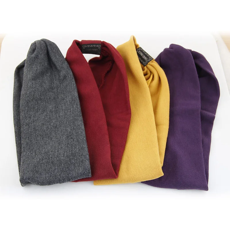

Soft Yoga Headband Wide Elastic Hood Hair Accessories Headband Korean Style Headwear for Sports SWD889