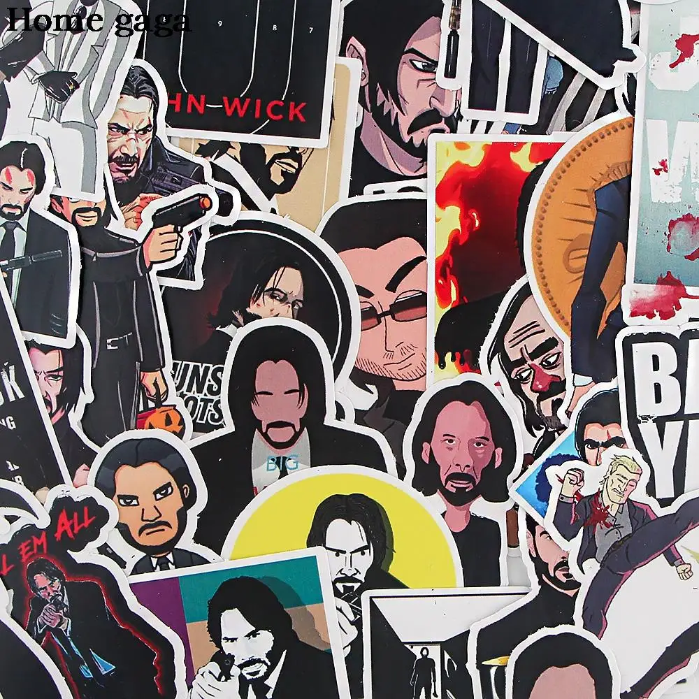 

DB043 36 шт./компл. фильмы граффити наклейки для блокнота мотоцикла скейтборда сотового телефона мультфильм Скрапбукинг наклейки