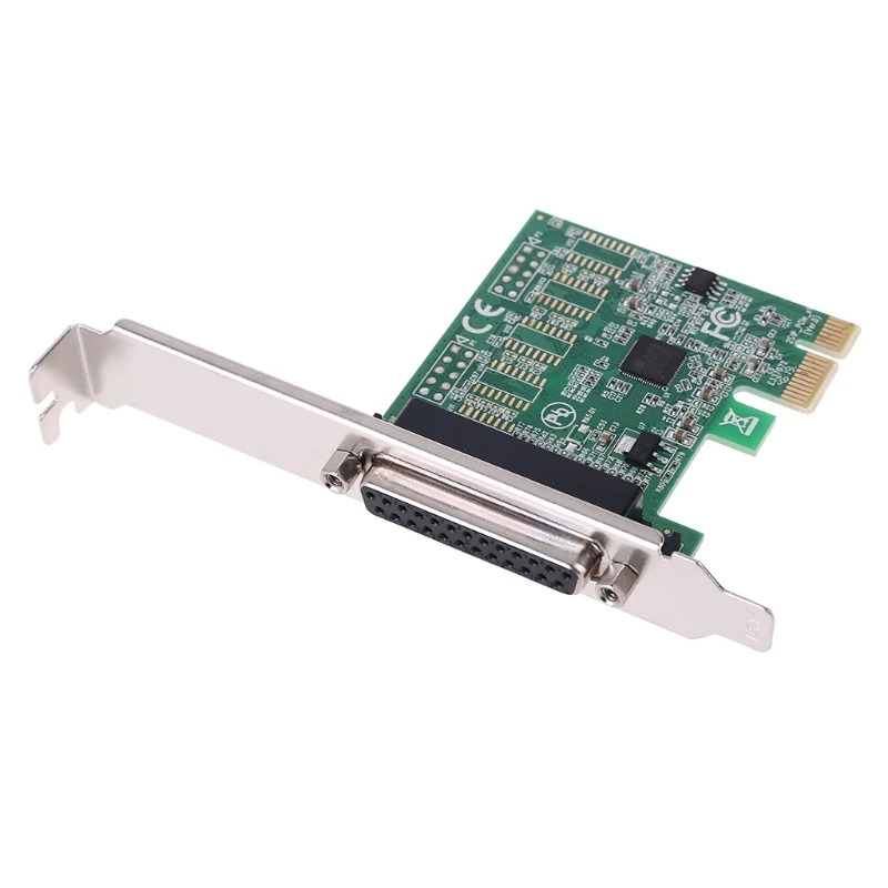 Параллельный Порты и разъёмы DB25 25Pin PCIE Riser Card принтер LPT на PCI-E Экспресс-карты