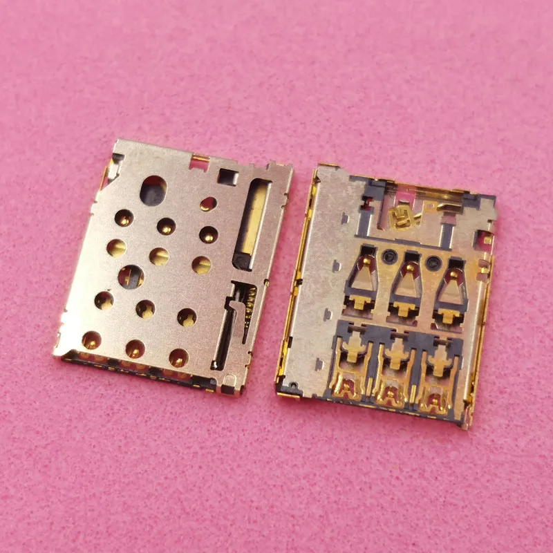5Pcs Sim Card Reader Slot Tray Holder Connector For Nokia N830 950 XL 950XL RM984 Lumia 830 735 730 N735 N730 550 Socket Plug - купить по