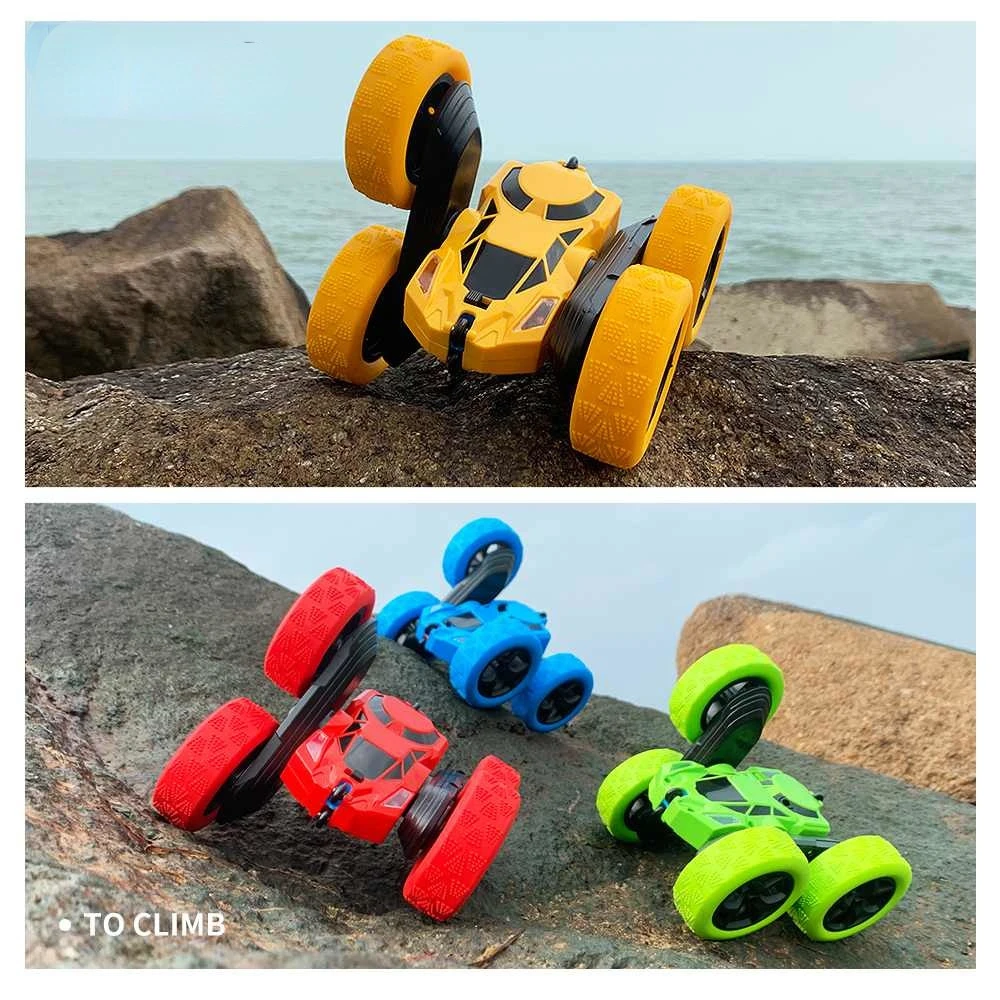 

RC Car 2.4Ghz 4CH 1:16 Stunt Drift Deformation Radio Control Crawler 360 Degree Flip RC Vehicle Toys with LED Light