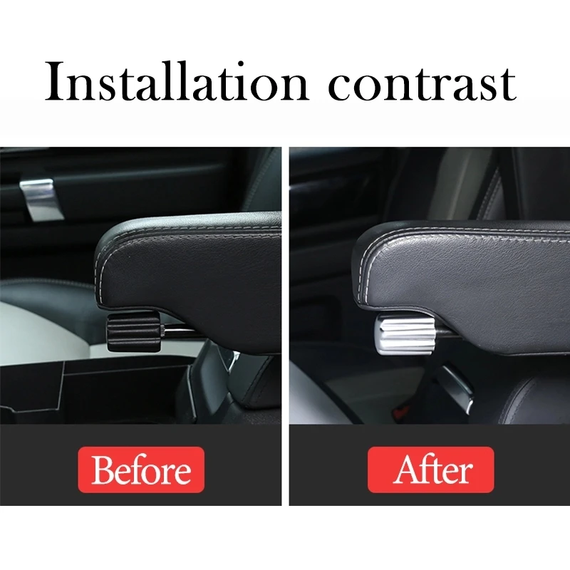 

Для Land Rover Discovery 3 4 и Land Rover Sport Freelander 2 ABS автомобильный подлокотник регулировочная ручка крышка наклейка интерьер