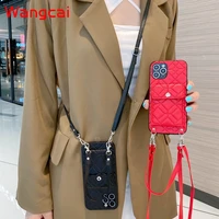 for samsung galaxy a02s a22 a42 a32 a72 a52 a32 a21s a71 a51 a31 a21 a70 crossbody credit card phone holder wallet leather case
