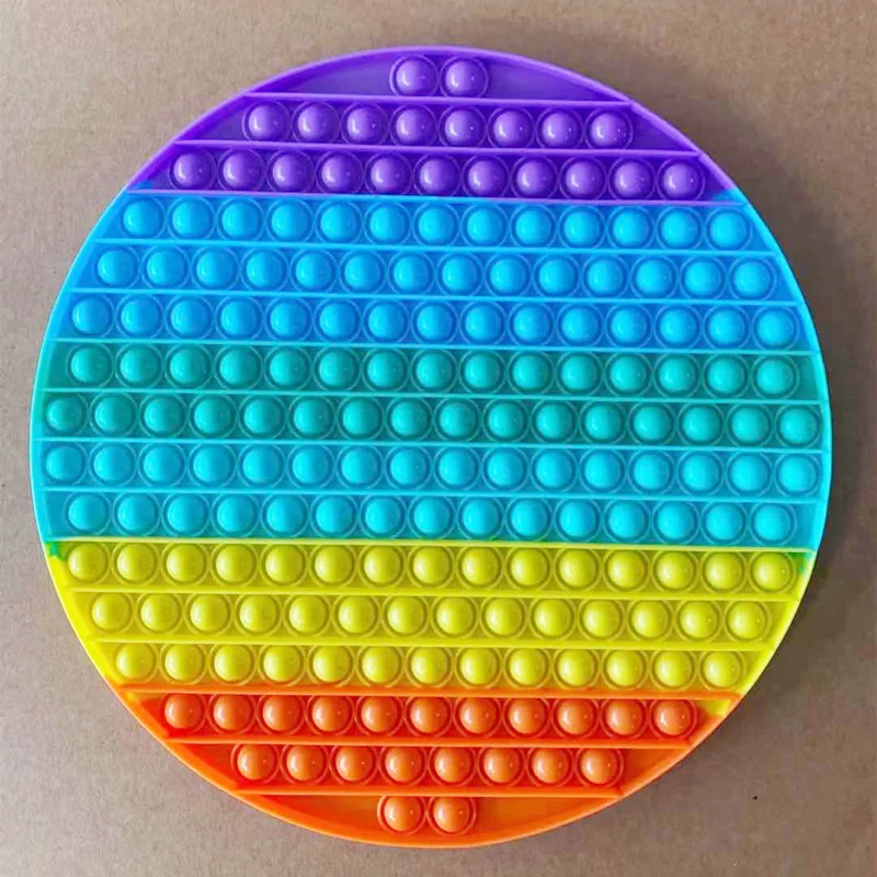

30Cm Jumbo Push Bubble Sensory Fidget Toy Pack Antistress Stress Reliever Toy Adult Child Funny Anti Stress Reliver Popit Game