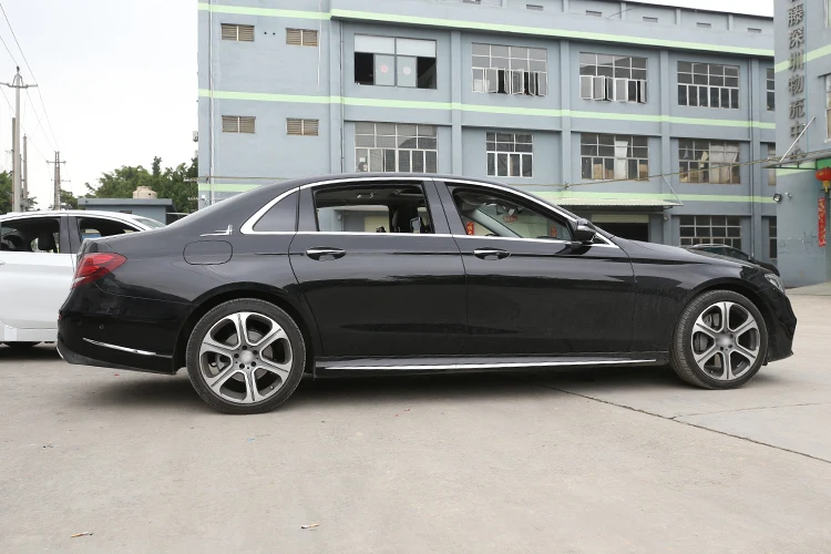 ABS боковой молдинг декоративные полоски отделка стикер для Mercedes Benz E класс W213 E200l 300l AMG автомобильные аксессуары