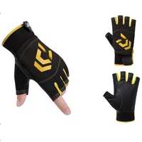 fingerless fishing gloves outdoor sun protection gloves carp fishing accessories pesca outdoors kayaking rowing hiking