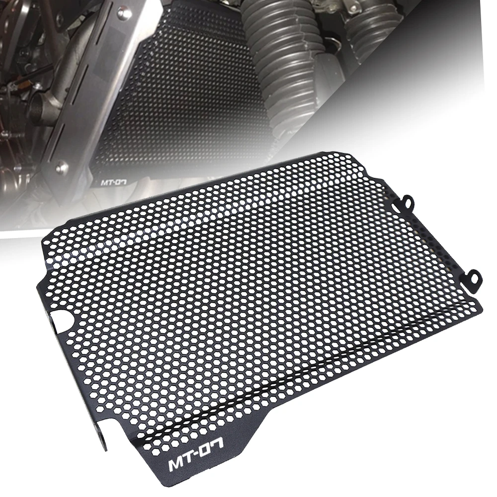 

Алюминиевый защитный чехол для решетки радиатора двигателя 2022, идеально подходит для Yamaha MT-07 MT 07 MT07 2018 2019 2020 2021