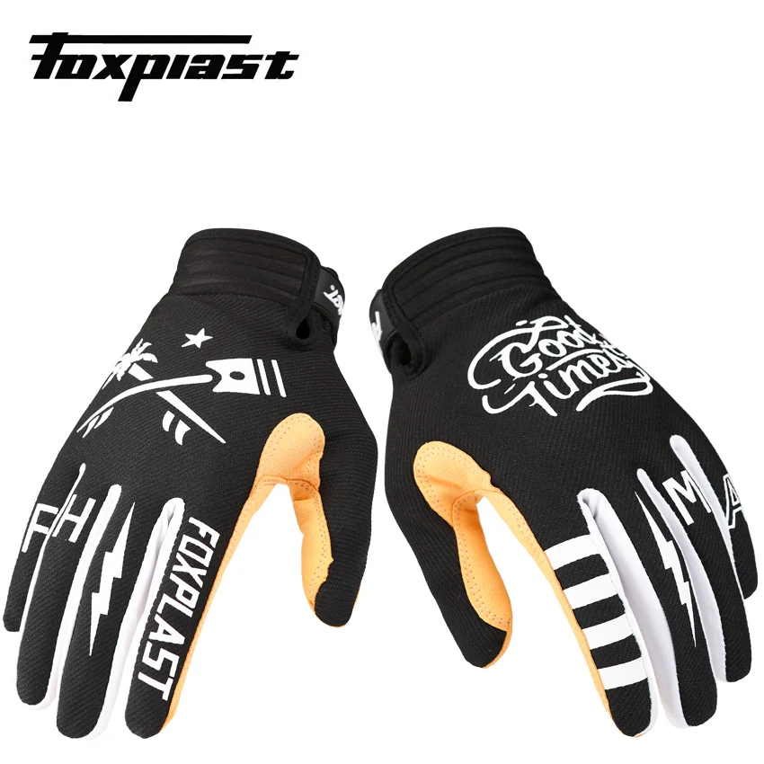 FOXPLAST Air DH MX GP BMX MTB Motorcycle Motocross Gloves Off Road Racing Pro Downhill Sport Bike Bicycle Cycling Riding | Спорт и