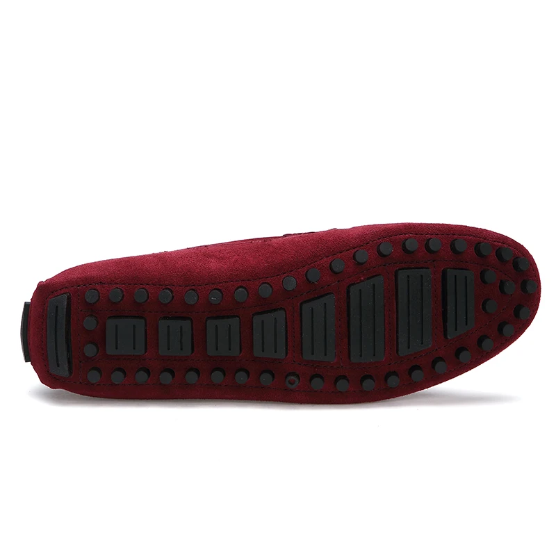 

Handmade Men Loafers Outdoor Walking Man Casual Driving Shoes Suede Leather Mocassim Masculino Soft Moccasins Slip on Boat Shoes