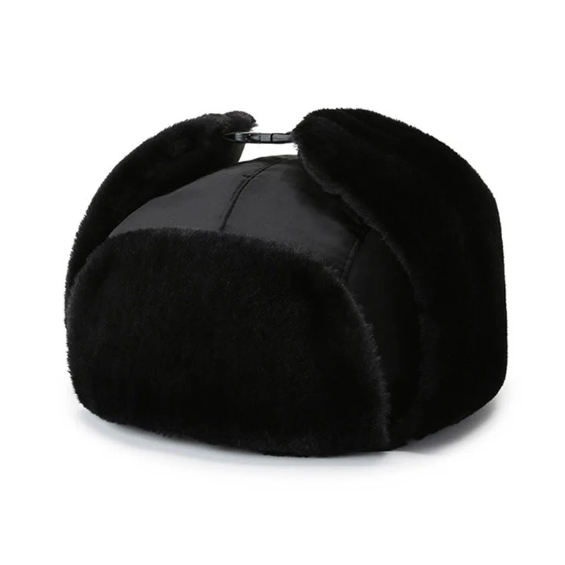 

Men Lei Feng Hat Middle-Aged And Elderly 2021 Hot Winter Plus Thick Warmer Cotton Hat With Ear Protection Neck Outdoor Ski Hat