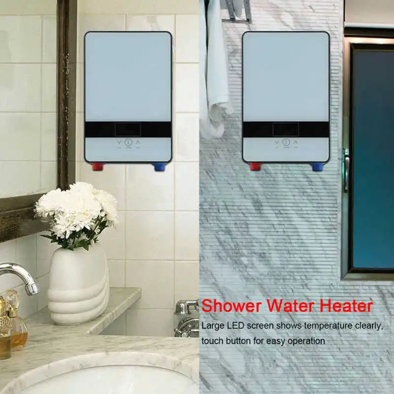 

Безрезервуарное мгновенное электрическое устройство для обогрева горячей воды 220 В 6500 Вт