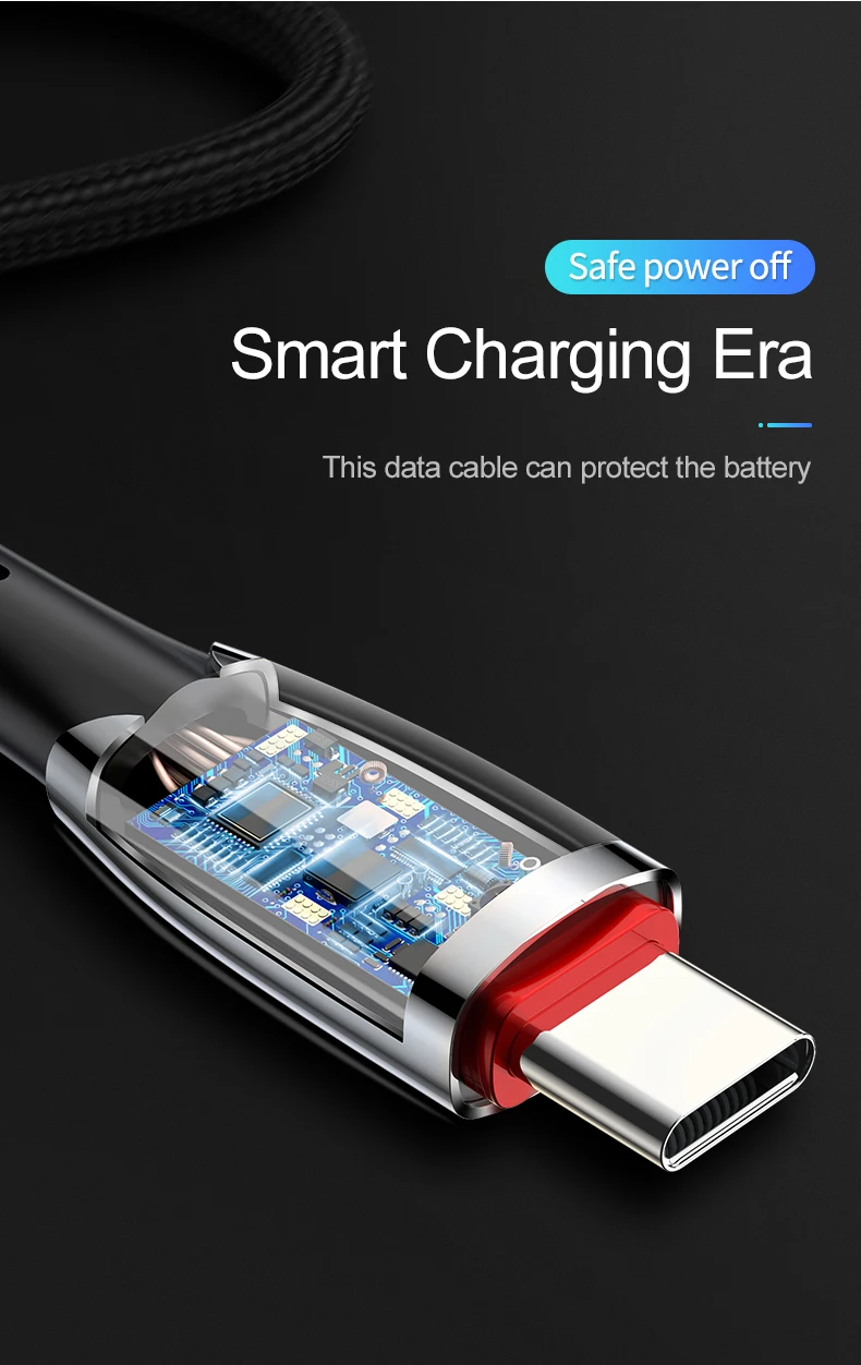 Joyroom 5A usb type-C кабель для быстрой зарядки типа C Быстрая зарядка usb кабель для светодиодного зарядного устройства для Xiaomi samsung зарядный кабель для передачи данных
