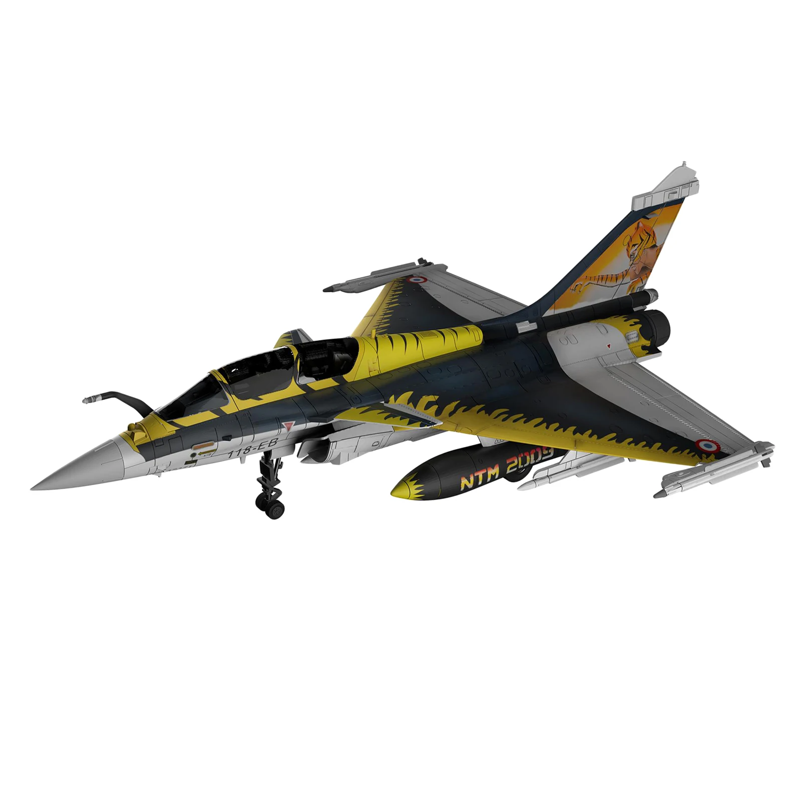 

Модель военного армейского самолета Dassault Rafale, из сплава, в масштабе 1:72, коллекционные украшения для комнаты, рождественские подарки